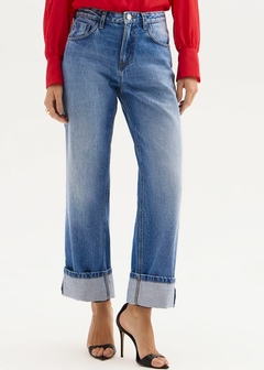 CALÇA WIDE CROPPED