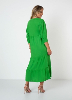 VESTIDO EM VISCOSE MIDI na internet