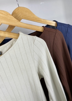 BLUSA JUSTA ML - Amsterdam Closet