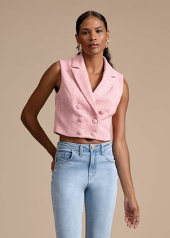 COLETE EM TWEED CROPPED