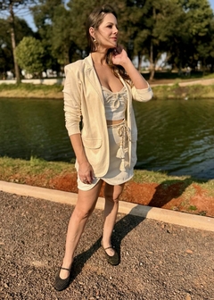 BLAZER LEILA LINHO ALONGADO - comprar online