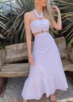 Imagem do VESTIDO ALGODÃO LONGO