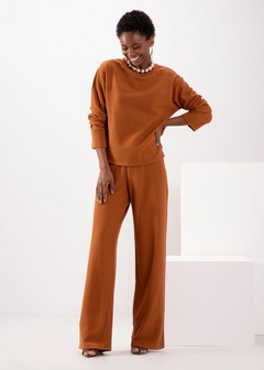 Conjunto Algodão Blusão e Calça feminino Comfy