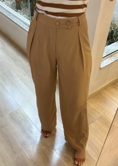 Calça algodão Alfaiataria Reta Casual - comprar online
