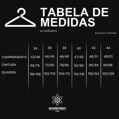 BERMUDA EM VISCOSE ALFAIATARIA COM BOLSOS - comprar online