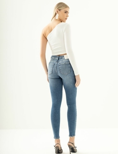 Imagem do Calça Jeans Skinny Azul Feminina