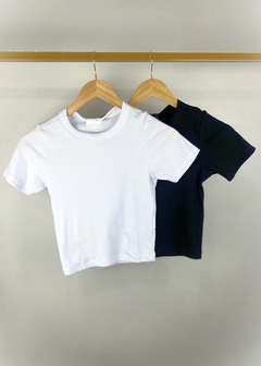 BLUSA MALHA CROPPED - loja online