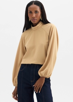 BLUSA TECIDO MANGA LONGA