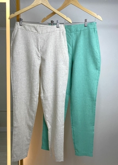 Imagem do CALÇA SUZANA LINHO ALFAIATARIA SLIM