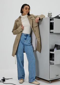 BLUSA GOLA ALTA MALHA - Amsterdam Closet
