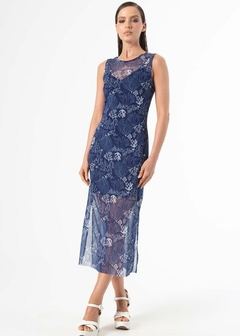 VESTIDO TALITA TULE ESTAMPADO