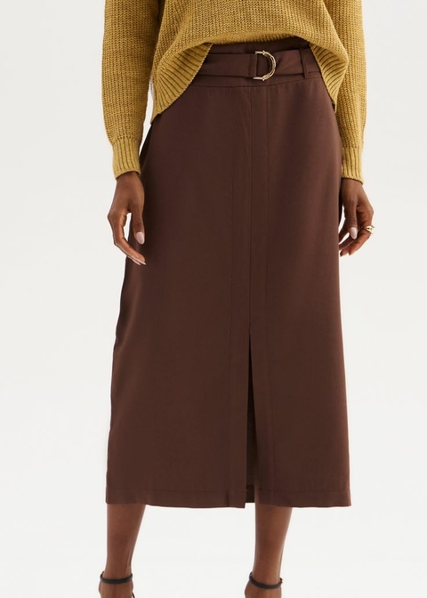 SAIA SOLTA MAXI MIDI COM CINTO