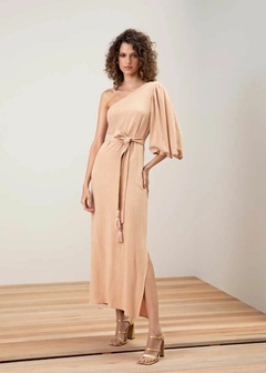 VESTIDO LINHO UM OMBRO SÓ - comprar online