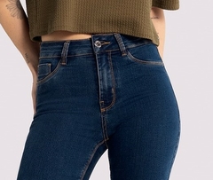 CALÇA JEANS FEMININO COM ELASTANO 3 TAMANHOS EM 1 FLARE