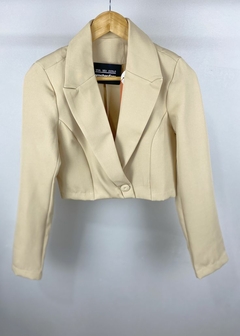 BLAZER ALFAIATARIA CROPPED - loja online