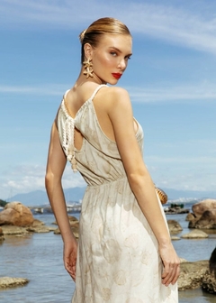 VESTIDO MEL EM LINHO LONGO - comprar online