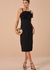 VESTIDO CREPE ALFAIATARIA DECOTE ORGÂNICO - comprar online