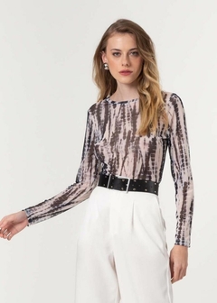 BLUSA TULE CASUAL FEMININA na internet