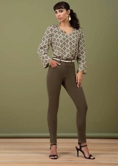 BLUSA VISCOSE MANGA 7/8 - Amsterdam Closet