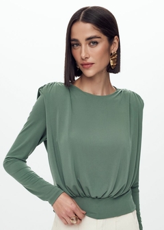 BLUSA MALHA FEMININA CASUAL - loja online