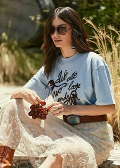 BLUSA ALGODÃO ALONGADA FEMININA