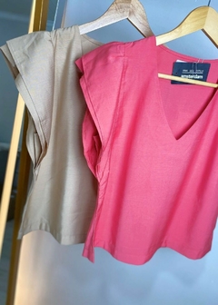 BLUSA ALICIA VISCOSE MANGA CURTA na internet