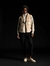 Casaco Tricot Com Detalhes Suede Feminino - comprar online