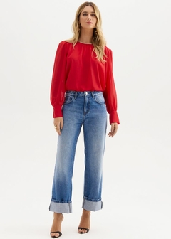 CALÇA WIDE CROPPED - Amsterdam Closet