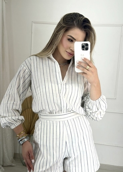 CAMISA VISCOSE MANGA LONGA