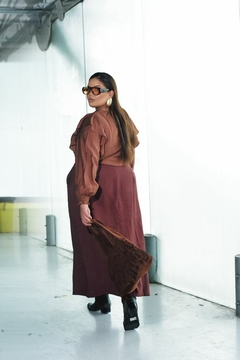 BLUSA TECIDO MANGA LONGA TECIDO - Amsterdam Closet