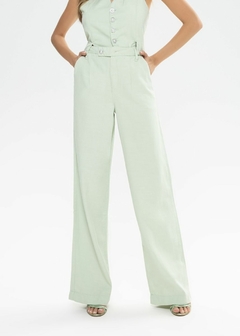 CALÇA SARJA FEMININA WIDE LEG na internet