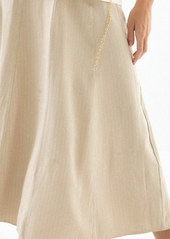 SAIA ANDRESSA VISCOSE RISCA DE GIS - comprar online