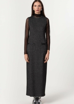 VESTIDO MIDI REGATA - comprar online
