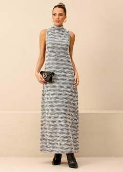 VESTIDO LONGUETE DE TWEED - comprar online