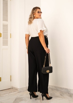 CALÇA ALFAIATARIA MARANT FENDA BARRA E PESPONTO - Amsterdam Closet