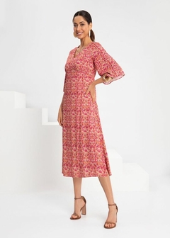 VESTIDO VISCOSE ESTAMPADO
