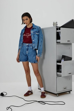 CAMISETA MALHA MANGA CURTA