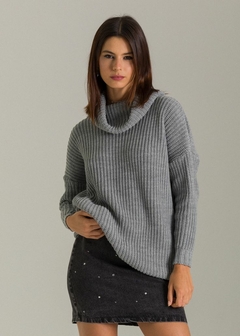 Blusa Tricot Solta Comfy Inverno Feminina
