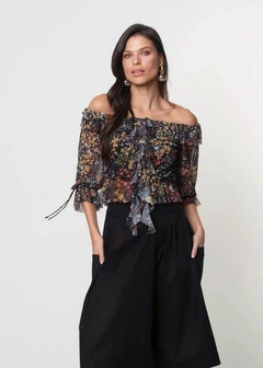 Imagem do Blusa Tule Comfy Cropped Feminina