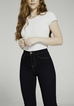 CALÇA JEANS SKINNY FEMININO COM ELASTANO 3 TAMANHOS EM 1 - comprar online