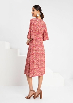 VESTIDO VISCOSE ESTAMPADO - loja online