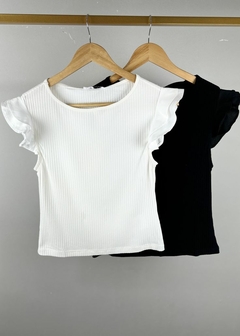 Blusa Malha Canelada Confy Feminina