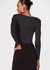 BLUSA ASSIMETRICA EM MALHA POLIAMIDA DELICATE