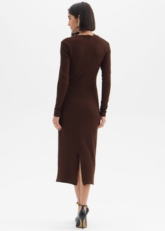 VESTIDO JUSTO MIDI ML - loja online