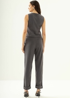 Calça Alfaiataria Liana Reta Casual Feminina - loja online