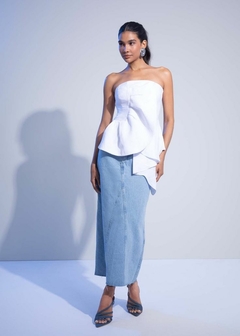 SAIA JEANS LONGA FEMININA - Amsterdam Closet