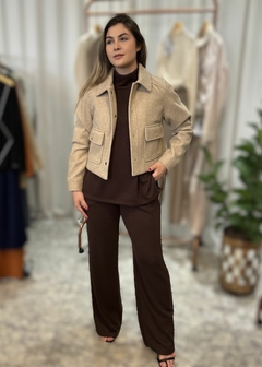 Conjunto Malha Regata e Calça feminino Comfy na internet