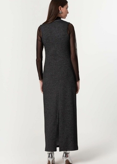VESTIDO MIDI REGATA - Amsterdam Closet