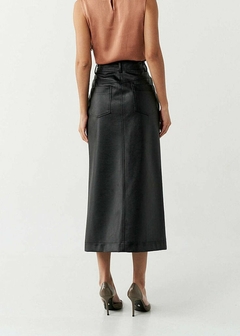 SAIA COURO SINTÉTICO MIDI FEMININA - comprar online