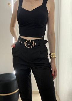 Calça Mom Alfaiataria Comfy Feminino - Amsterdam Closet